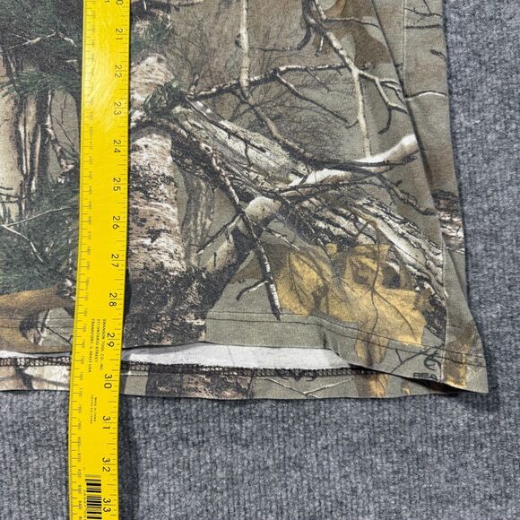 Carhartt Shirt Mens 2XL Camo Short Sleeve Pocket Force Original Fit Realtree - Picture 4 of 6